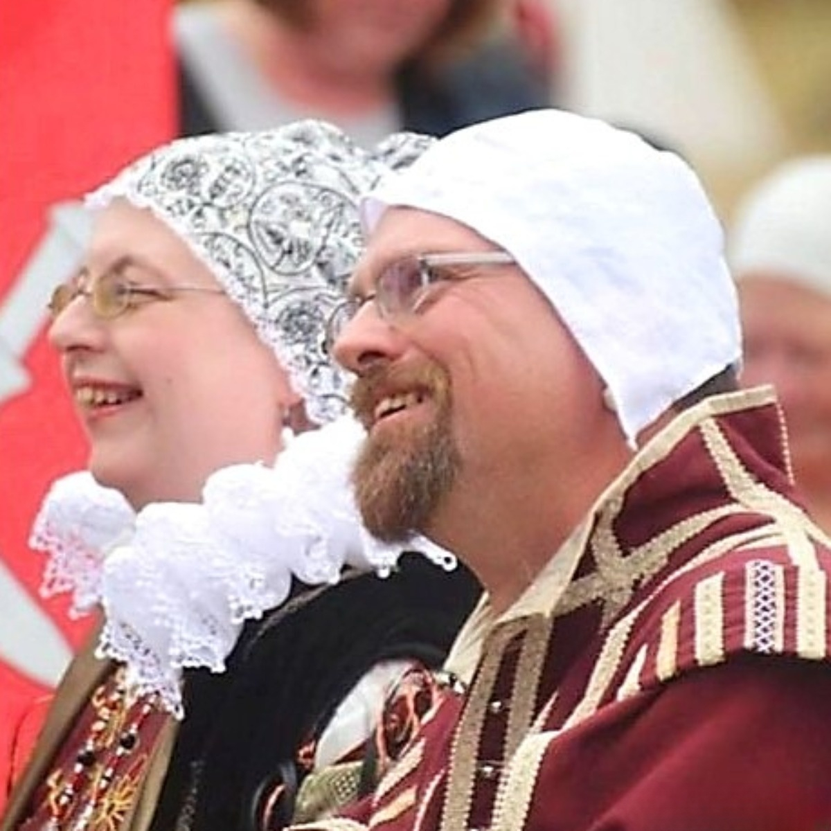 Edward Holgrove and Lucy Holgrove, seventh Baron and Baroness of Seagirt