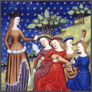 Queen with Ladies in Waiting