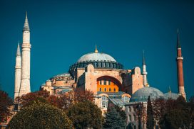 Photo of the Hagia Sophia Grand Mosque