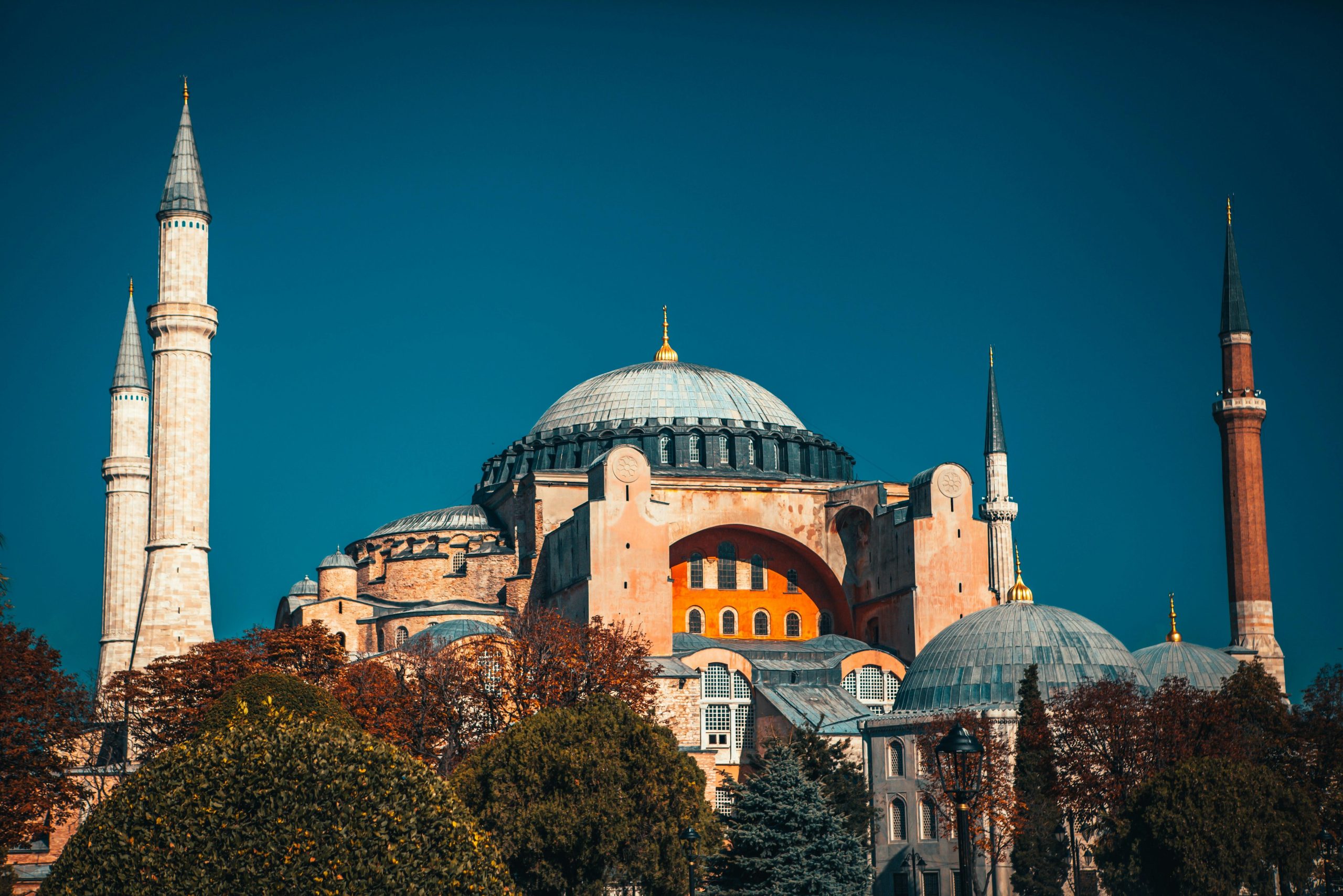 Photo of the Hagia Sophia Grand Mosque